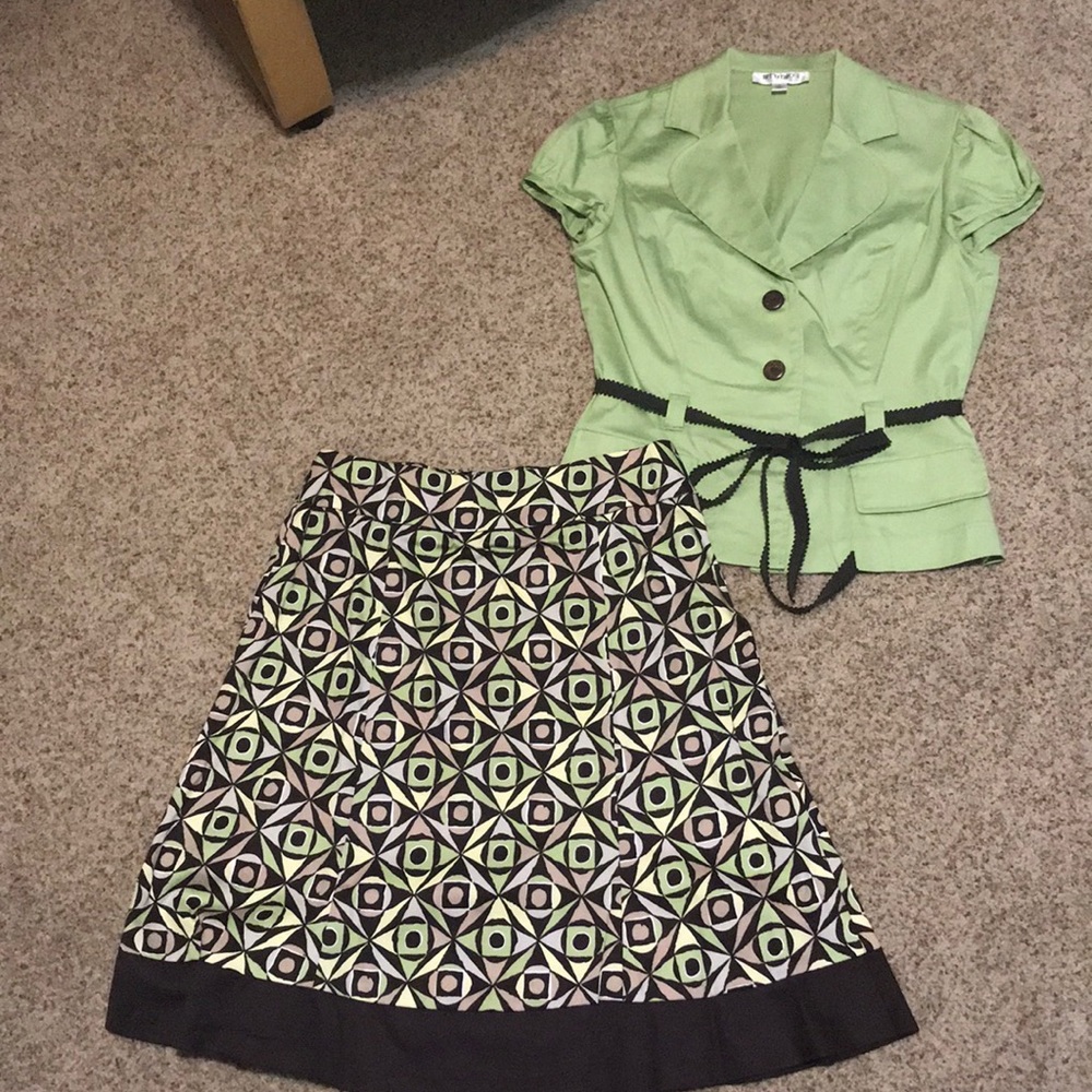 Two piece ensemble
